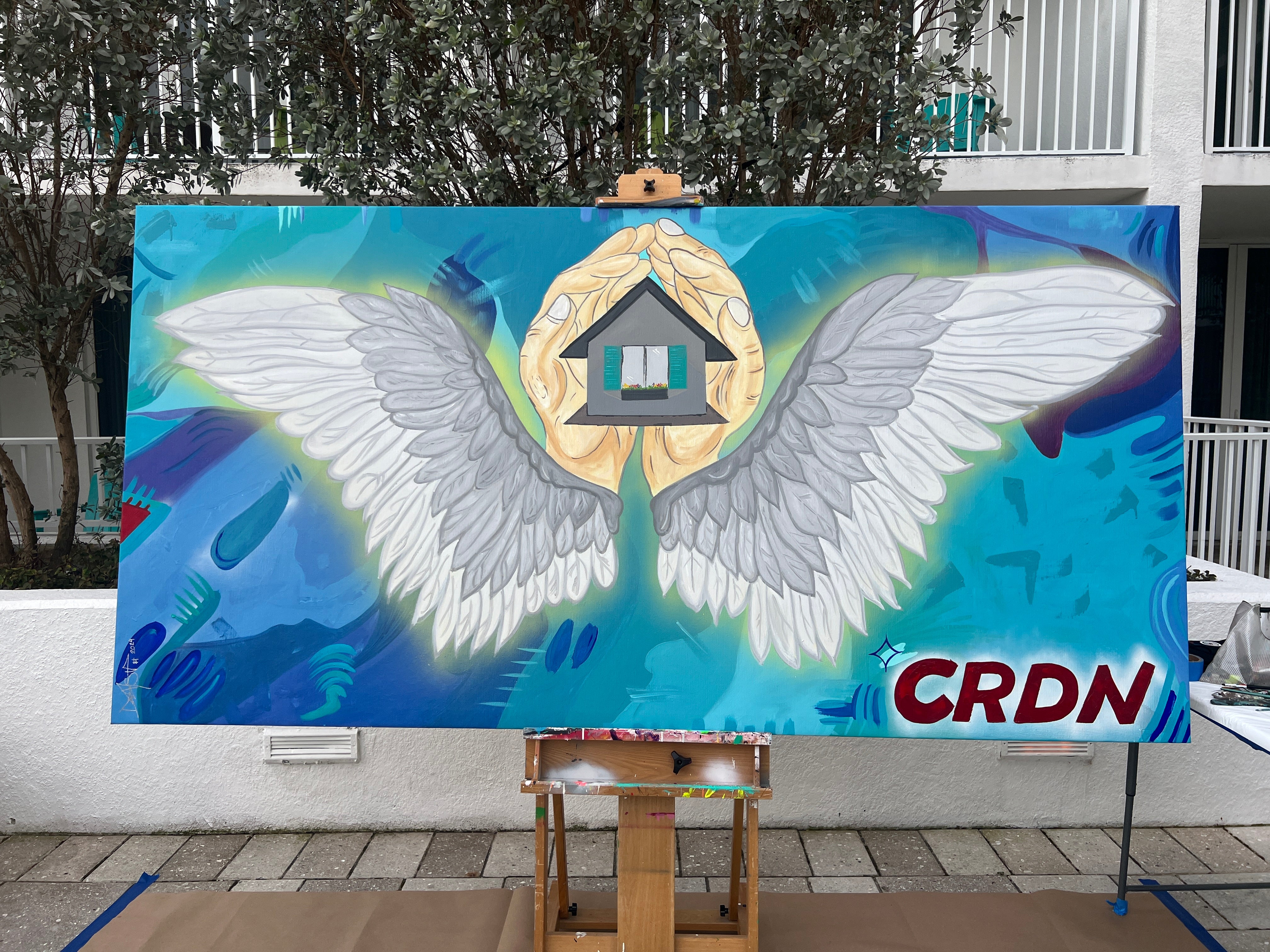 CRDN Live Painting  Mural
