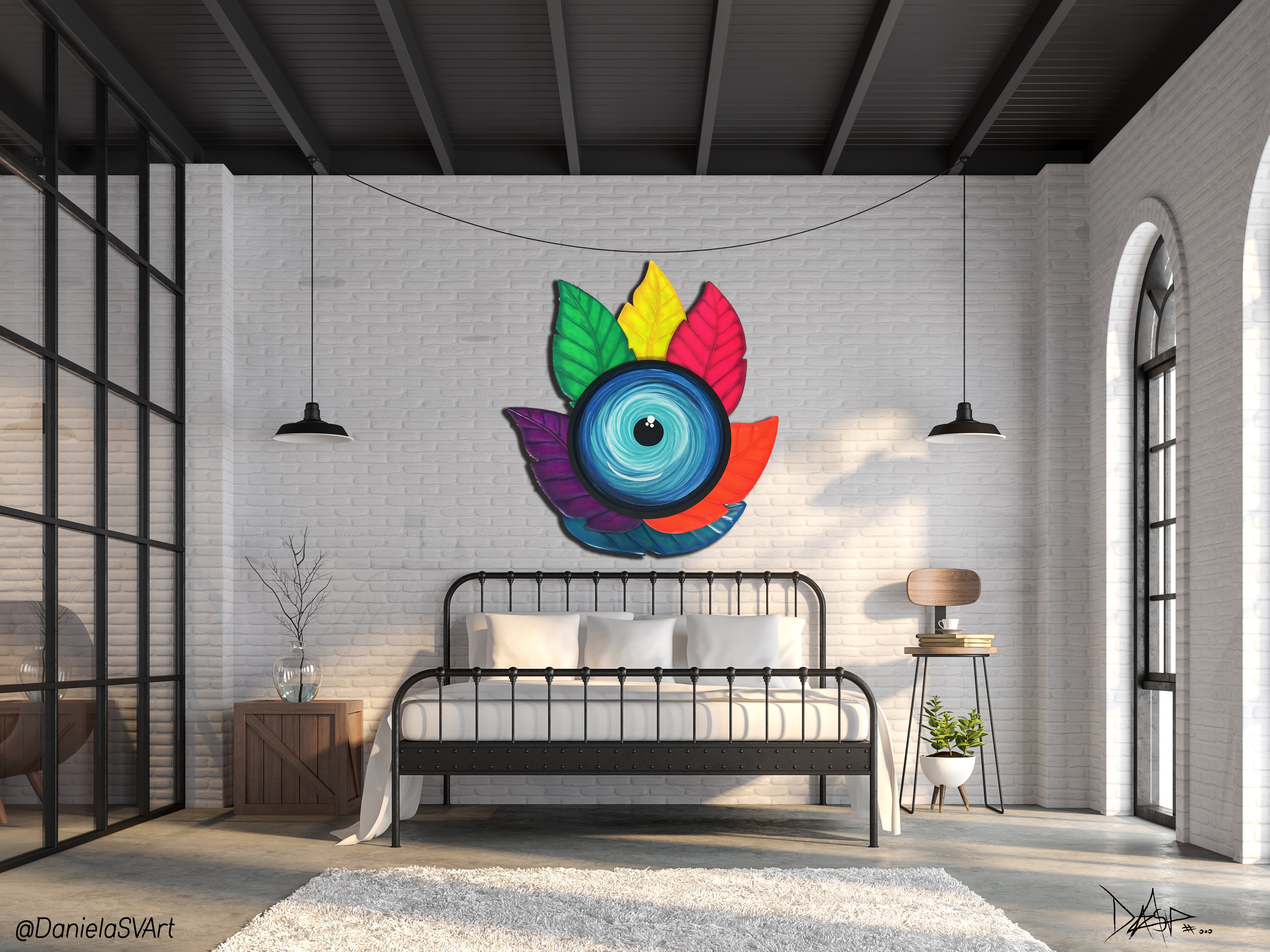 Art piece- The power of Hamsa