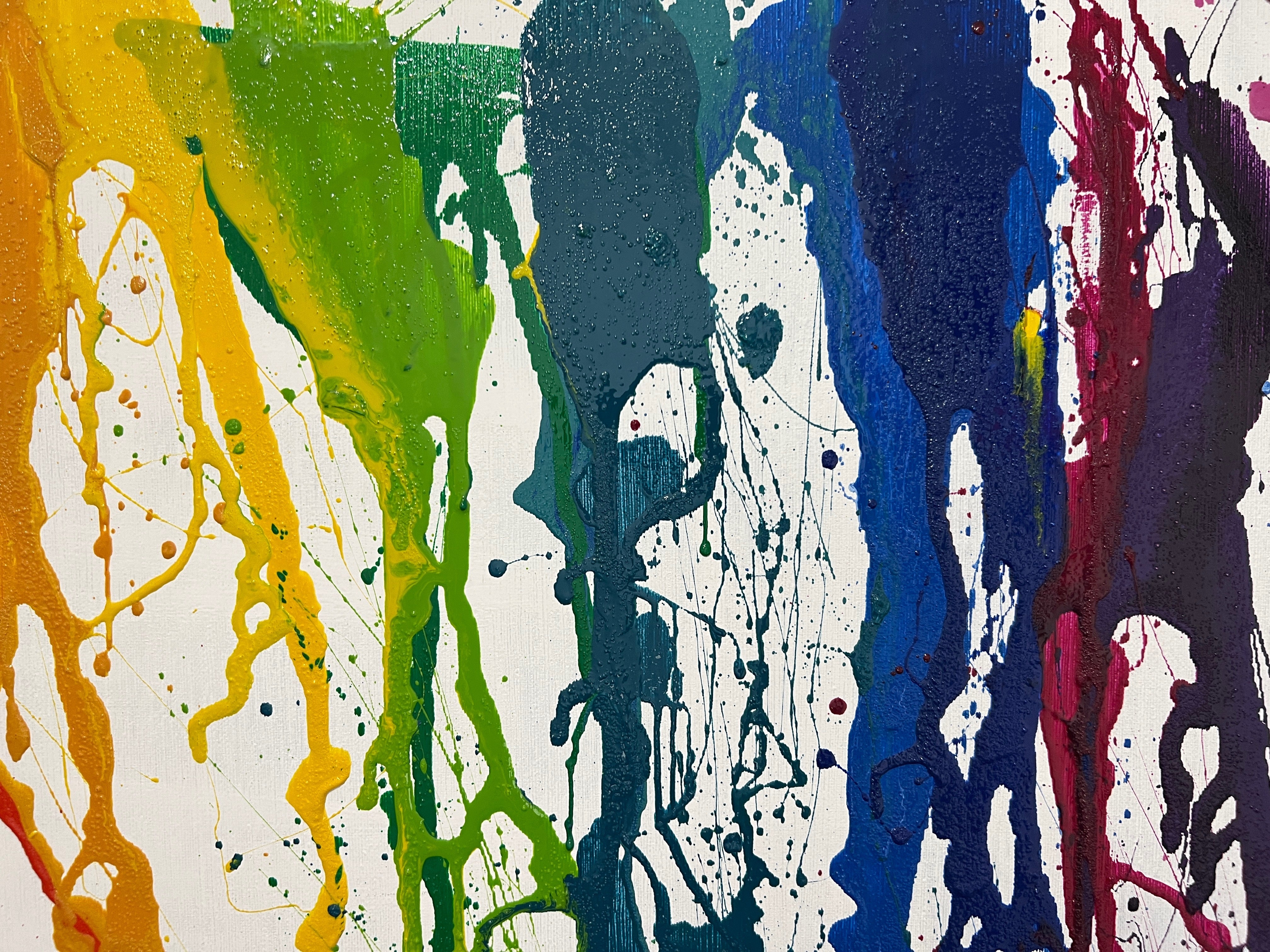 Colorful splash Painting