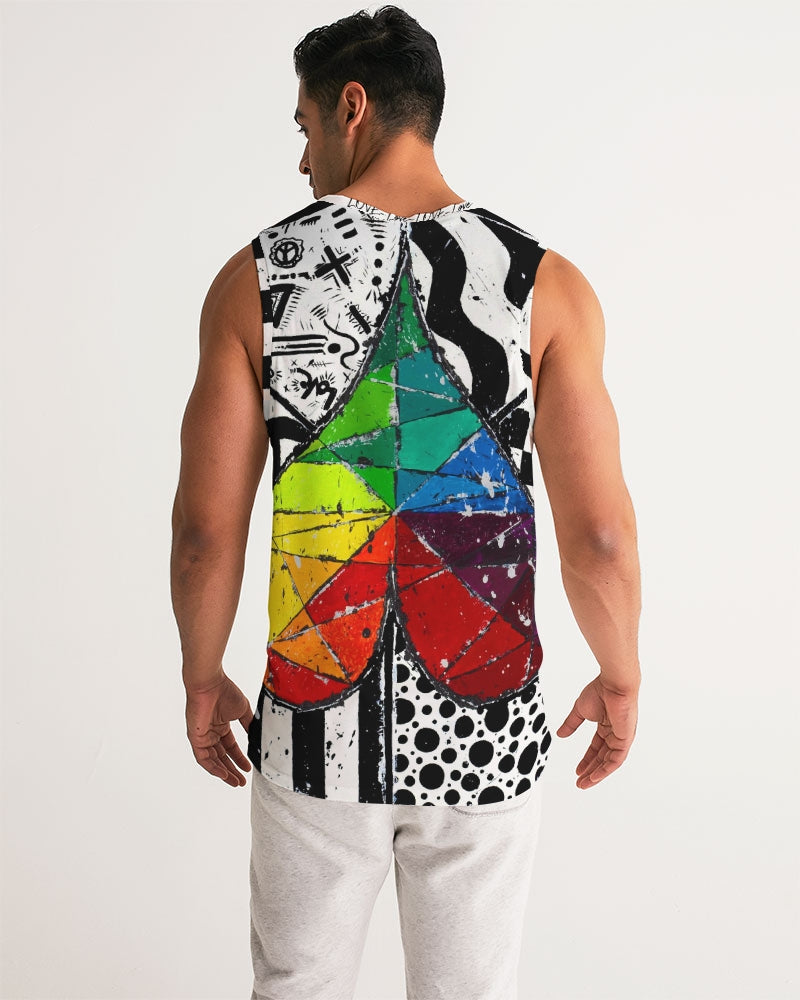 adviicd Athletic Tank Tops Fashion Mens Graphic Tank curacao