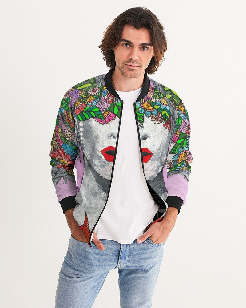 'The-Blind-Woman'- Men's Bomber Jacket